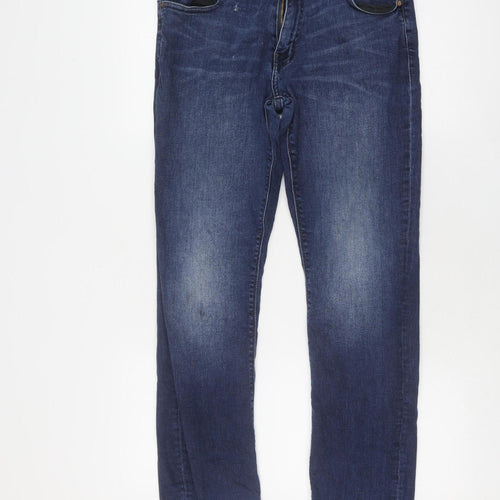 Mishmash Women's Blue Tapered Jeans Size 32