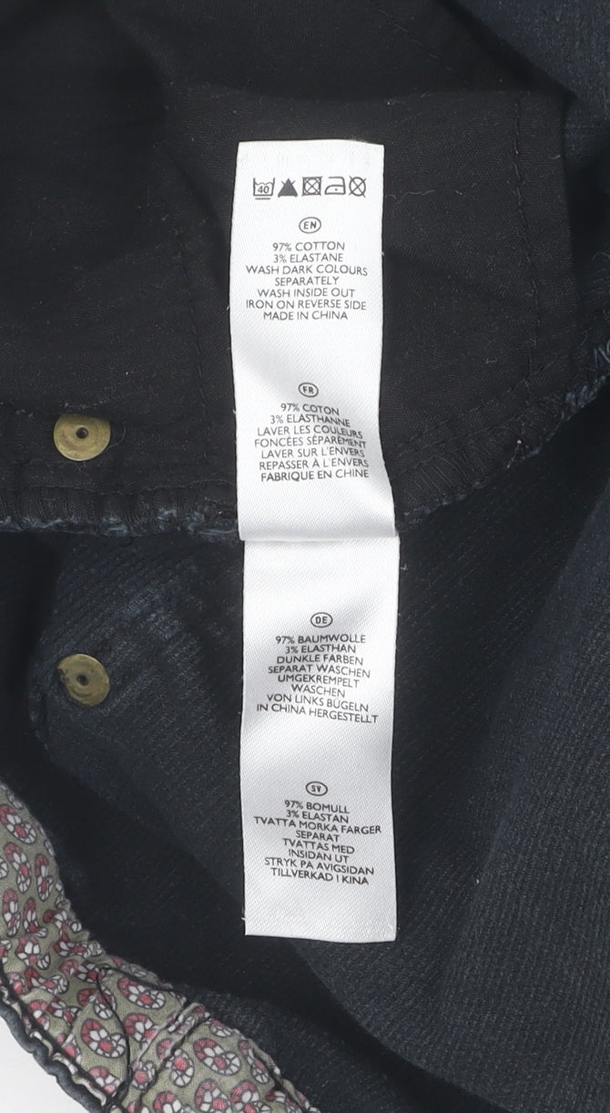 Savoir Women's Black Straight Trousers Size 22