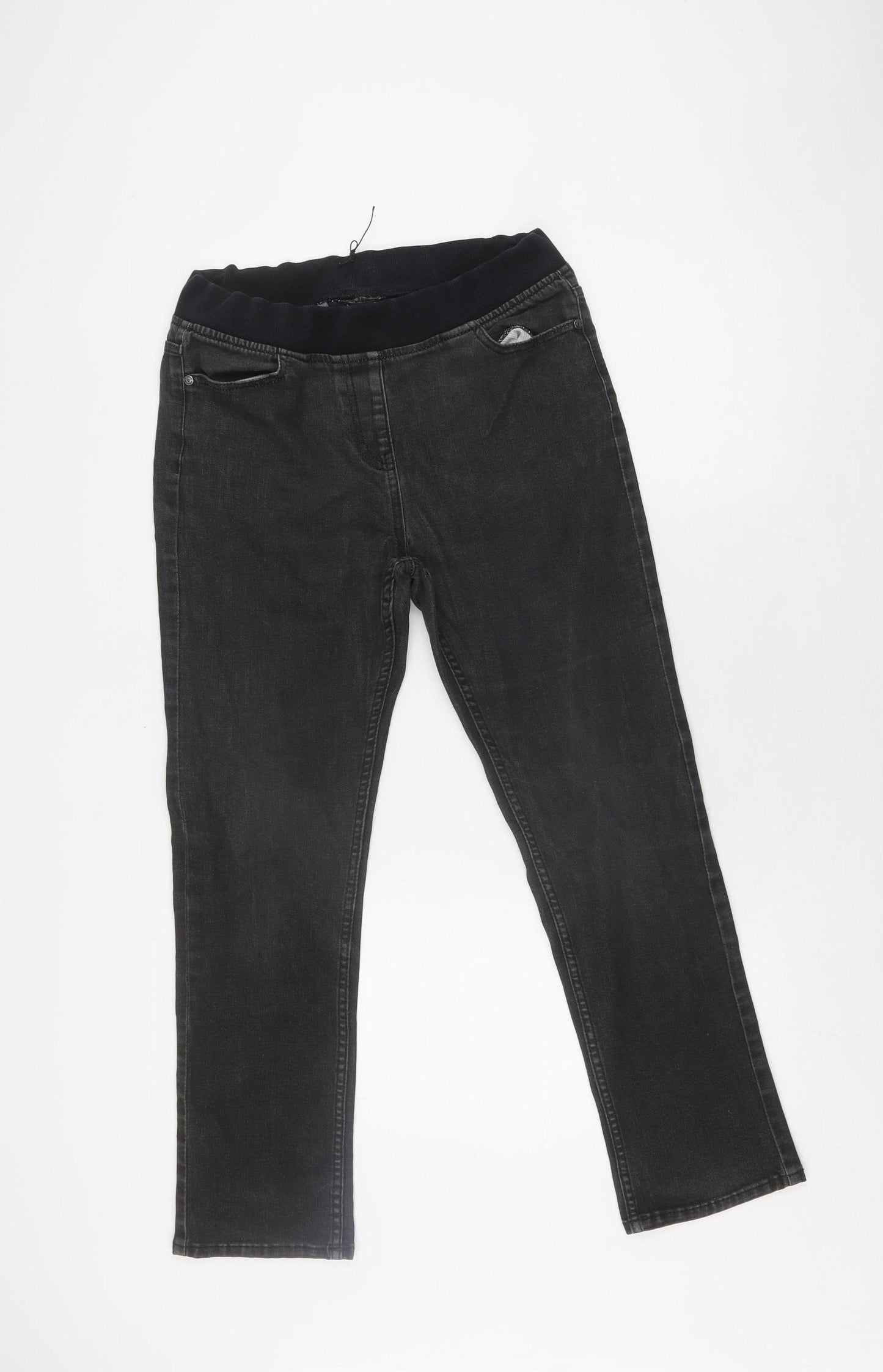 MAINE Women's Black Jeans - Size Short, Excellent Condition