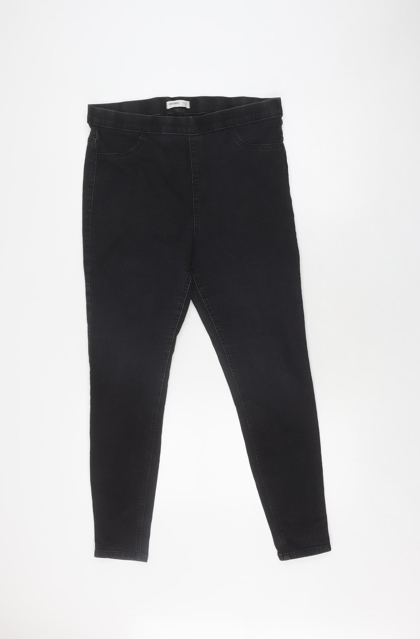 Marks and Spencer Women's Black Jeggings Size 14 Regular