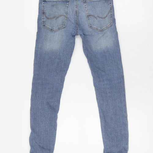 Jack & Jones Boys Blue Skinny Jeans 16 Plus