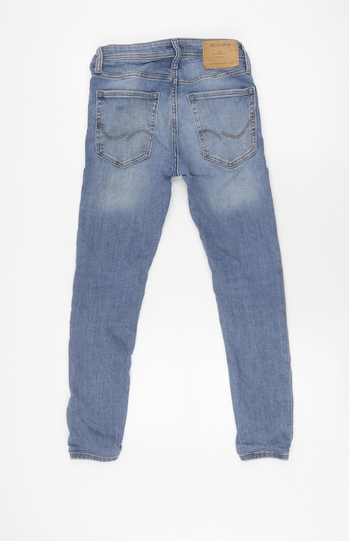 Jack & Jones Boys Blue Skinny Jeans 16 Plus