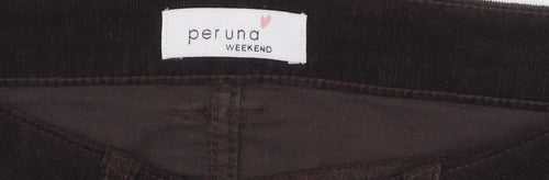 Marks and Spencer Women's Brown Corduroy Trousers