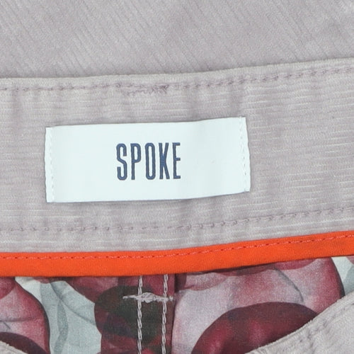 Spoke Unisex Corduroy Trousers, Multicoloured, 30 Waist