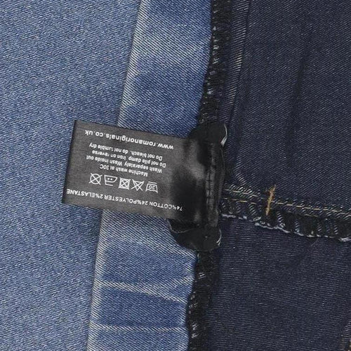 Roman Originals Women's Blue Skinny Jeans Size 14