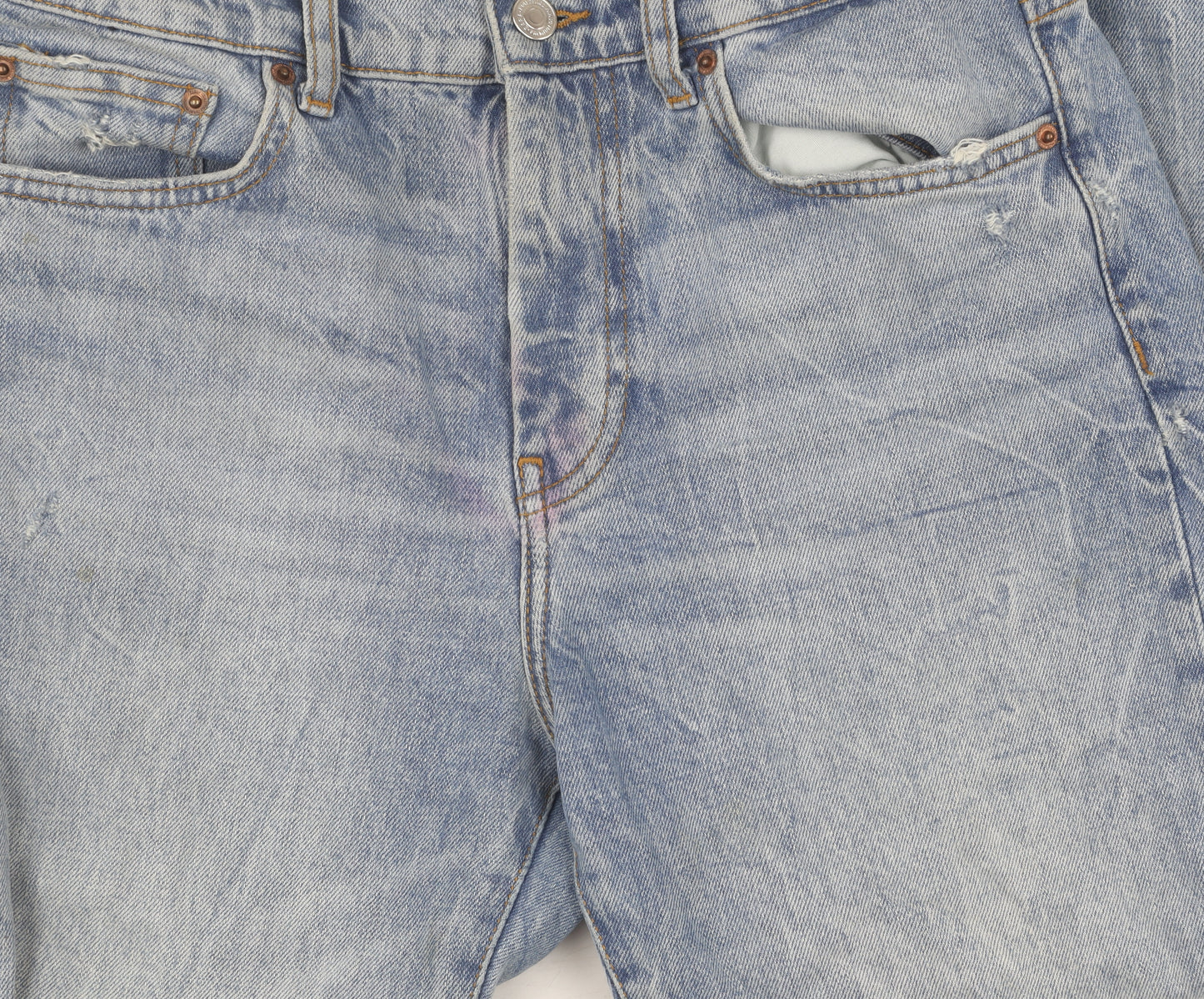 Zara Women’s Blue Boyfriend Jeans Size 8