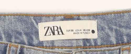 Zara Women’s Blue Boyfriend Jeans Size 8