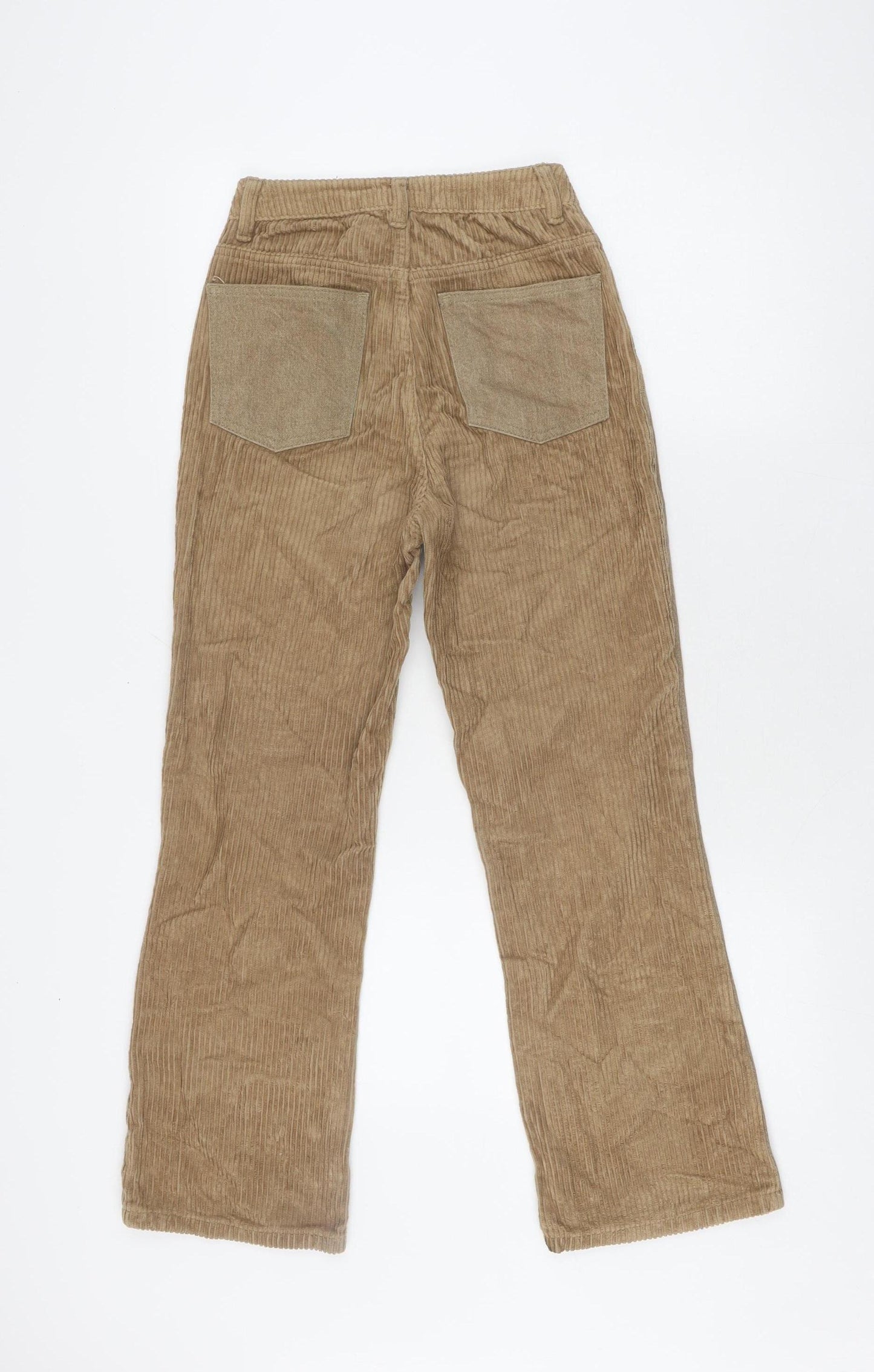 ASOS Women's Brown Corduroy Chino Trousers Size 4