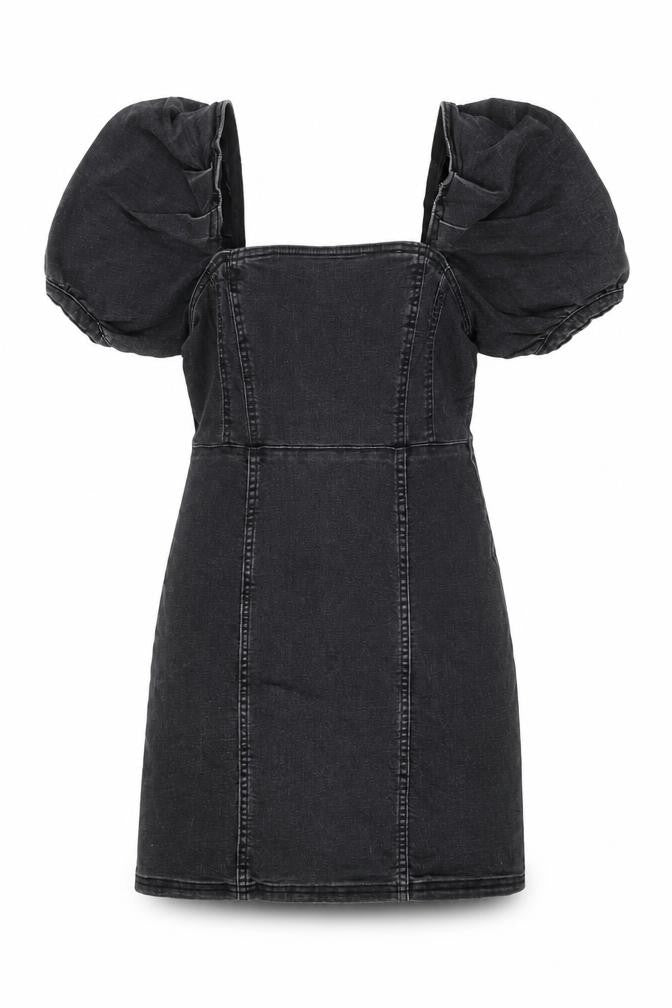 H&M Women's Black Short Shift Dress UK 8 Casual