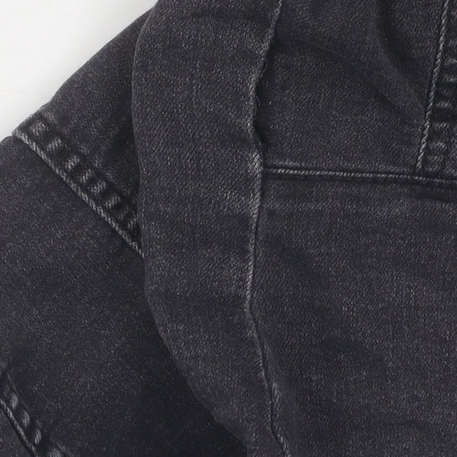 H&M Women's Black Short Shift Dress UK 8 Casual