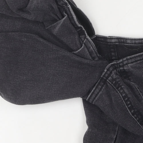 H&M Women's Black Short Shift Dress UK 8 Casual