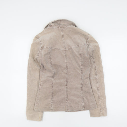 H&M Women’s Beige Corduroy Blazer, Size 6