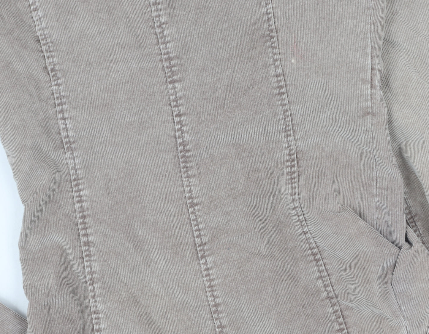 H&M Women’s Beige Corduroy Blazer, Size 6