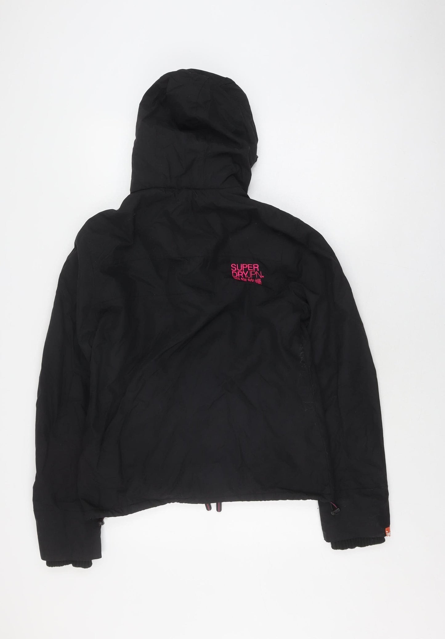 Superdry Women's Black Parka Jacket, L, Winter Casual