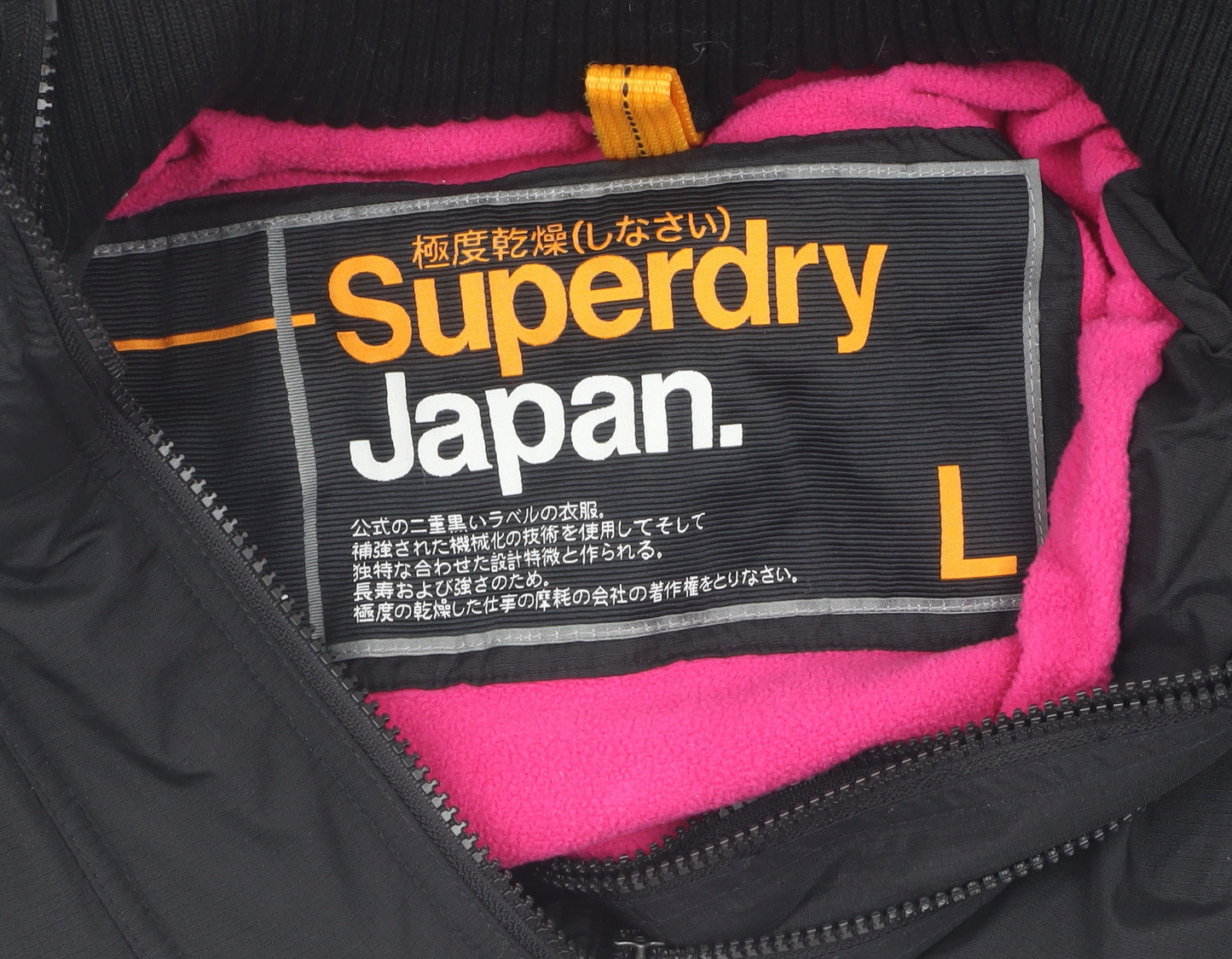 Superdry Women's Black Parka Jacket, L, Winter Casual