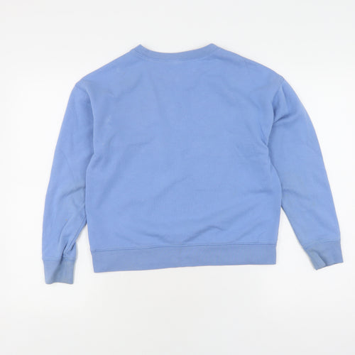 Gap Girls Blue Sequin Pullover Jumper XL