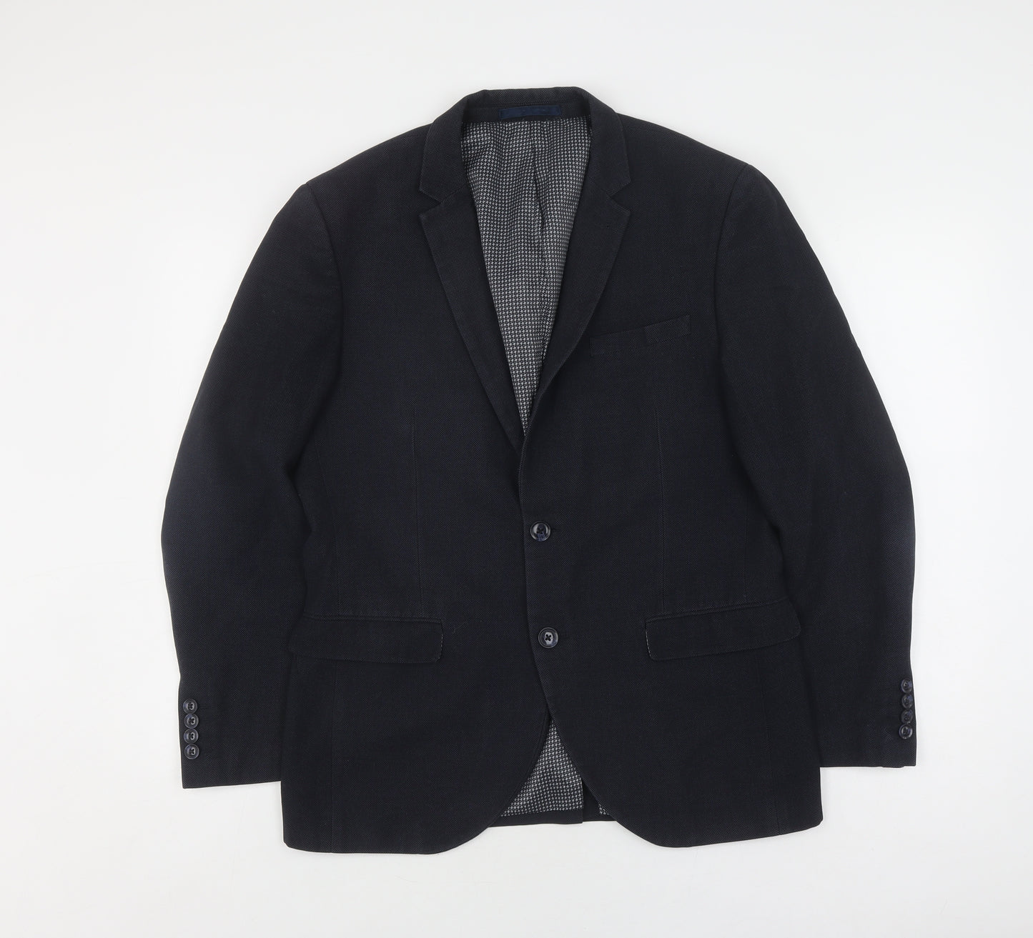 Next Men's Black Regular Fit Blazer Formal 40R