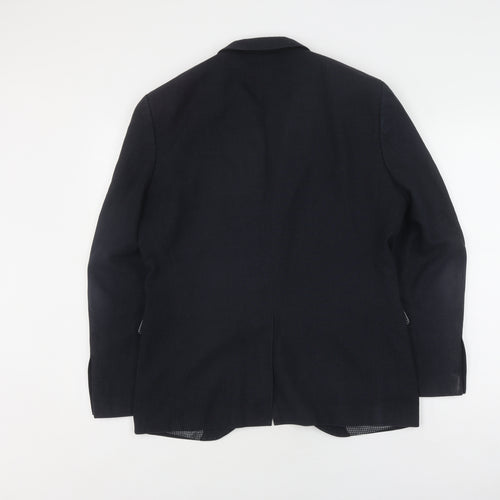 Next Men's Black Regular Fit Blazer Formal 40R