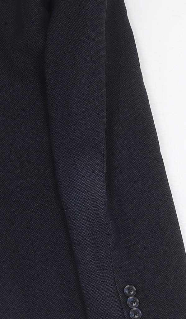 Next Men's Black Regular Fit Blazer Formal 40R