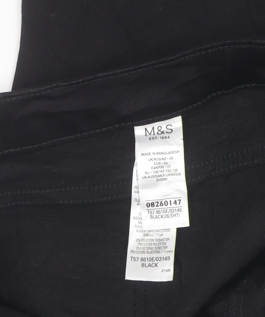 Marks and Spencer Women's Black Skinny Jeans Size 26