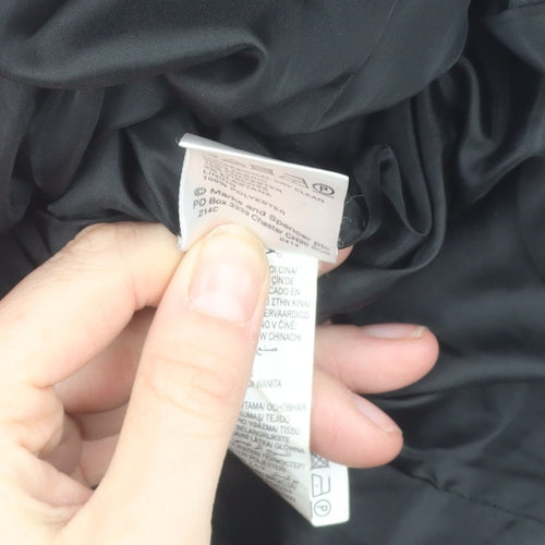 Marks and Spencer Women's Red Wool Overcoat Size 16