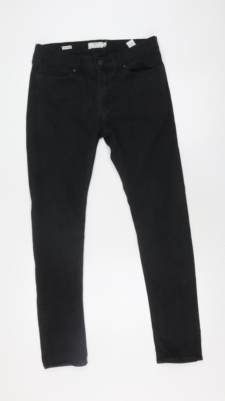 Topman Black Skinny Jeans for Unisex Adults