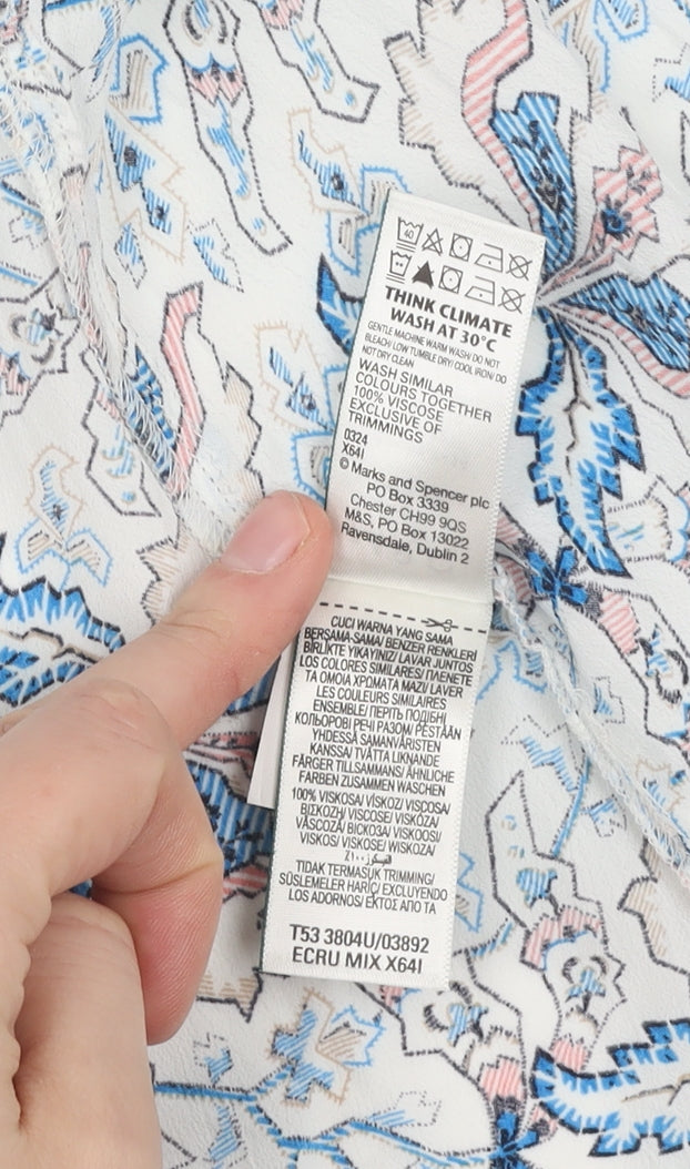 Marks and Spencer Women's Multicoloured Dress Size 14