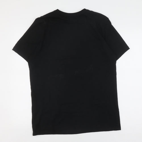 Firetrap Men's Black XL Crew Neck T-Shirt