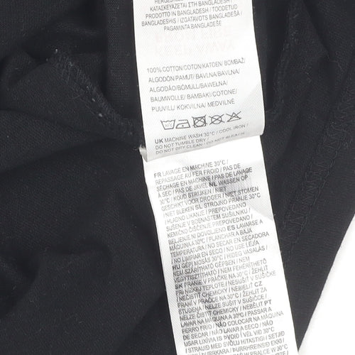 Firetrap Men's Black XL Crew Neck T-Shirt