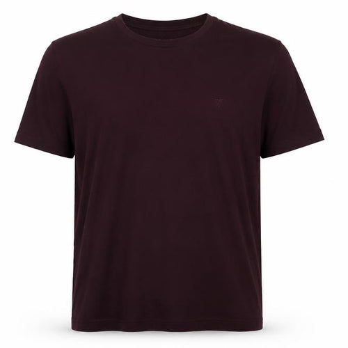 Van Heusen Men's Purple XL Cotton T-Shirt