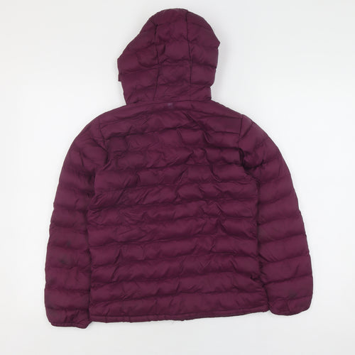 Mountain Warehouse Girls Purple Puffer Jacket 9-10 Years