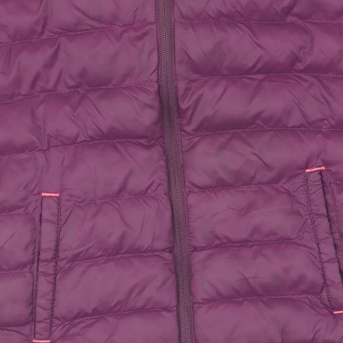Mountain Warehouse Girls Purple Puffer Jacket 9-10 Years