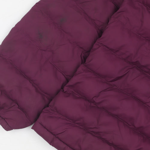 Mountain Warehouse Girls Purple Puffer Jacket 9-10 Years