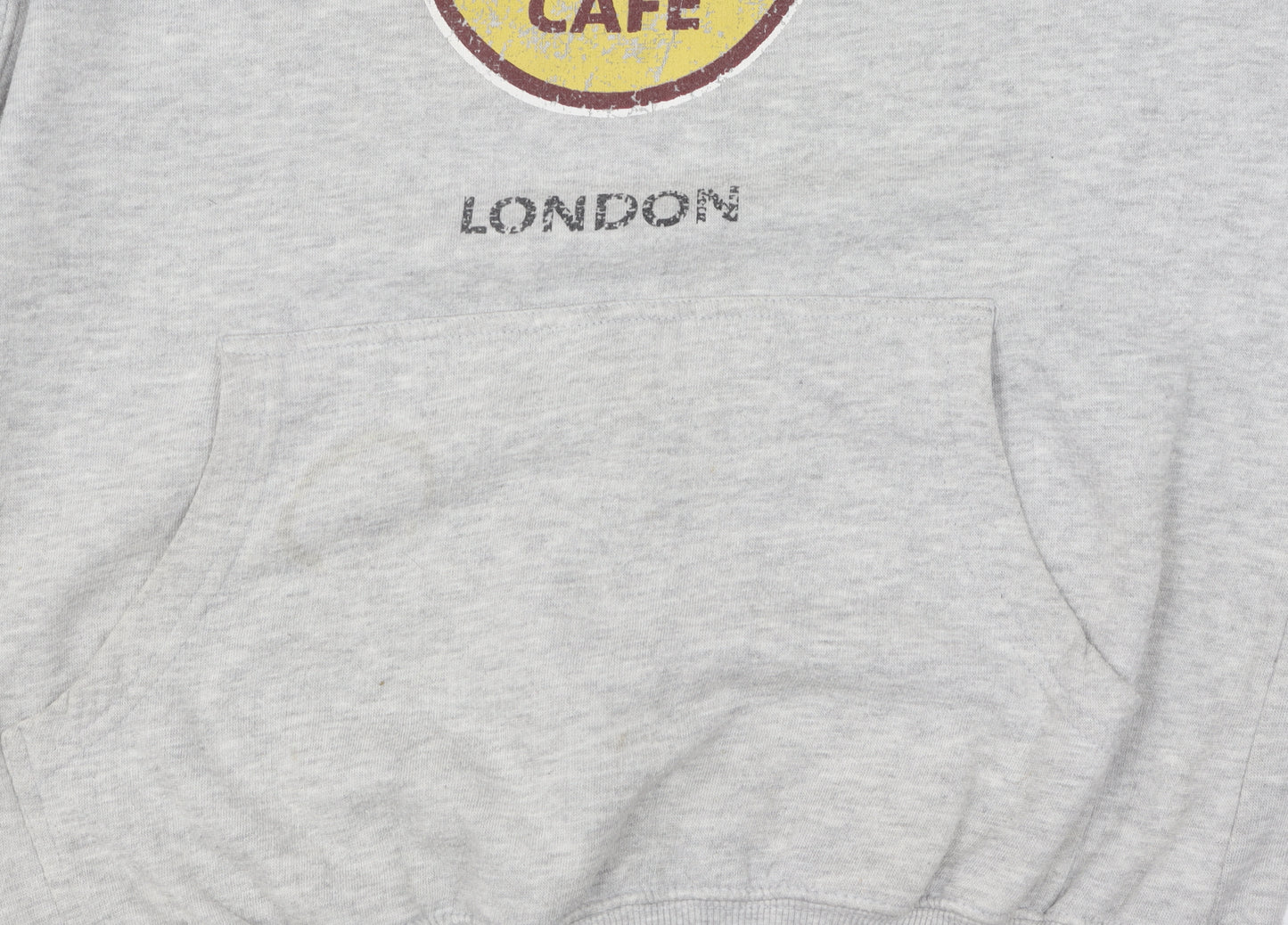 Hard Rock Cafe Grey Unisex Medium Pullover Hoodie