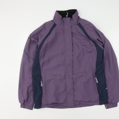 TOG 24 Unisex Purple Windbreaker Jacket L, Waterproof