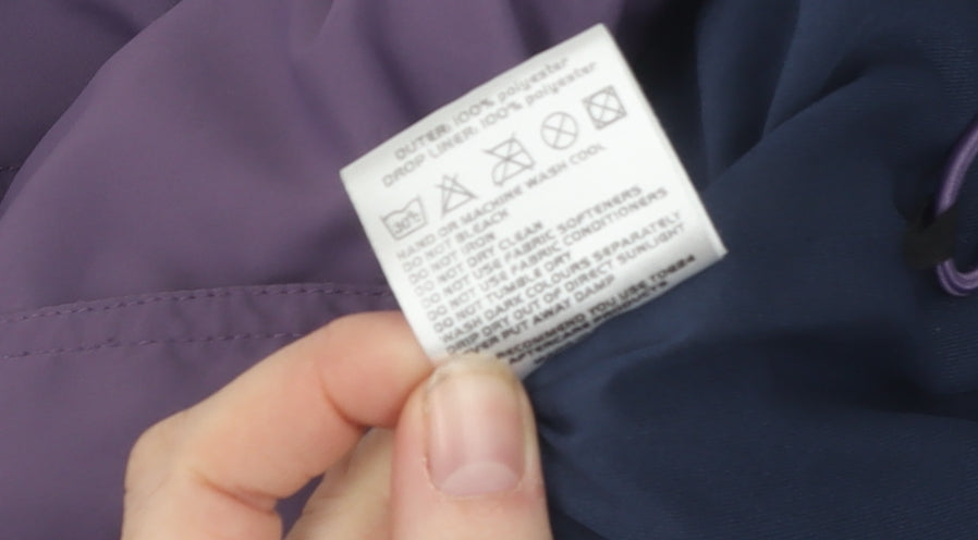 TOG 24 Unisex Purple Windbreaker Jacket L, Waterproof