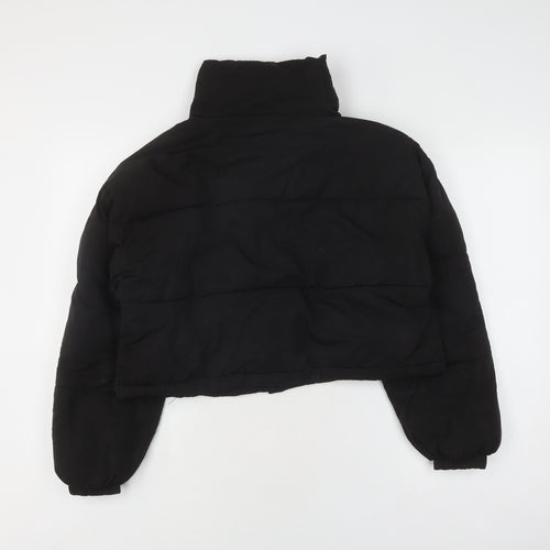 Pull & Bear Women's Black XS Puffer Jacket