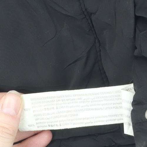 Pull & Bear Women's Black XS Puffer Jacket