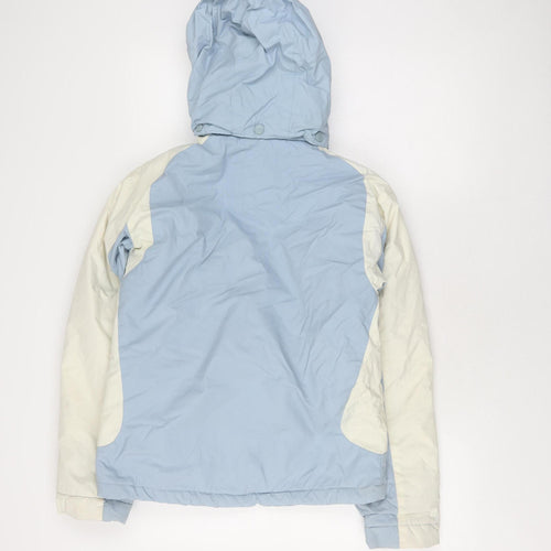 Longboard Women's Blue Ski Jacket with Hood, Size S
