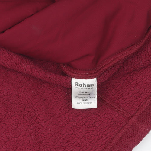 Rohan Women's Red Fleece Waistcoat L