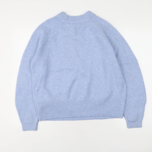 Marks and Spencer Women's Blue Pullover Jumper, Size M