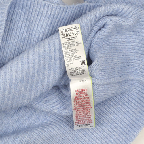 Marks and Spencer Women's Blue Pullover Jumper, Size M