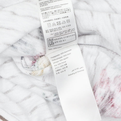 Joules Women's Multicoloured Floral Hoodie - Size 10