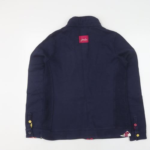 Joules Women's Blue Full Zip Hoodie Size 10