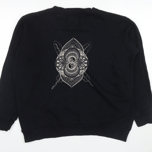 Sacred Official Unisex Black Pullover Sweatshirt M