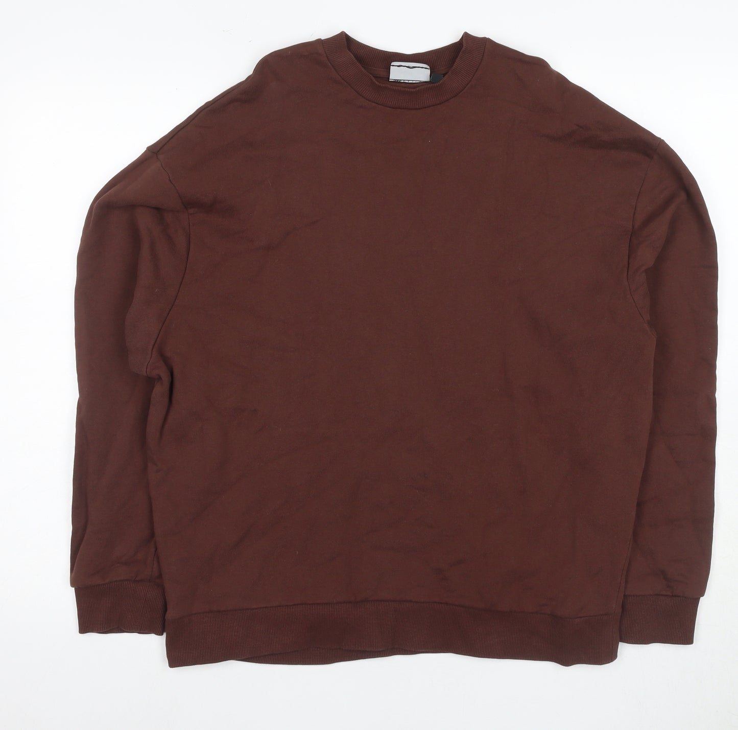 ASOS DESIGN Men's Brown Graphic Sweatshirt S
