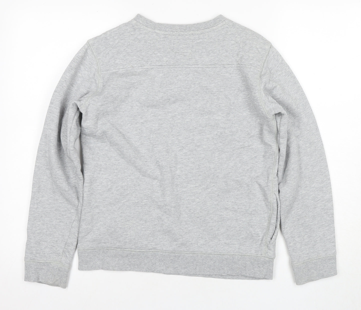 Quiksilver Boys' Grey Pullover Sweatshirt 10Y - Comfort & Style