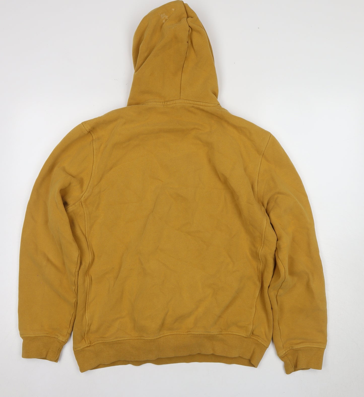 Next Men's Yellow Pullover Hoodie, Size L, Hooded