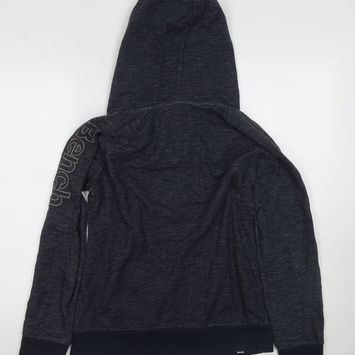 Bench Blue Pullover Hoodie for Men - Medium, Logo Accent