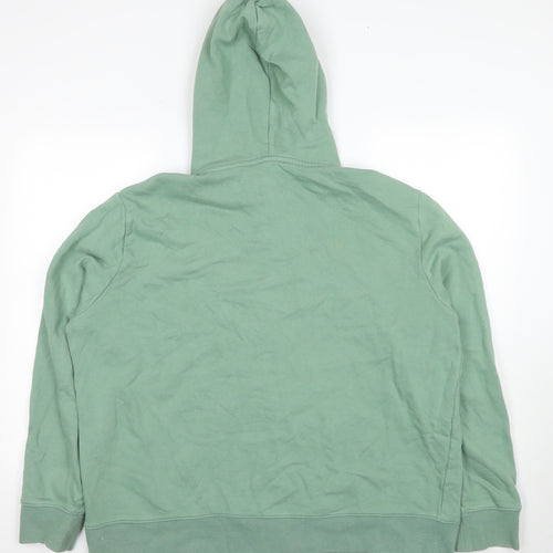 Marks and Spencer Men's Green Full Zip Hoodie 4XL